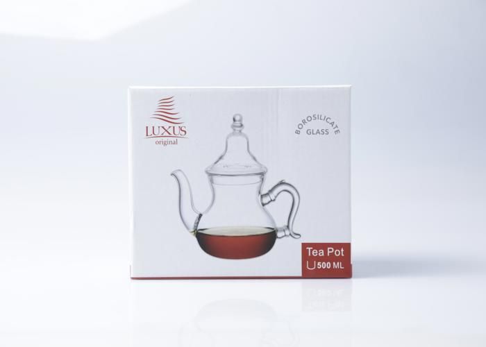 THEIERE EN VERRE AV/COUV 500ML