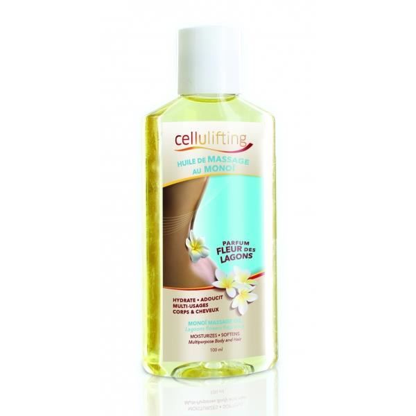 Huile de massage - Cellulifting - Monoï - 100 ml - Sans conservateur