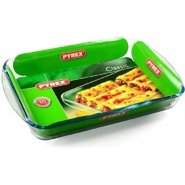 PYREX Plat à four rectangulaire Classic 41x27 cm transparent