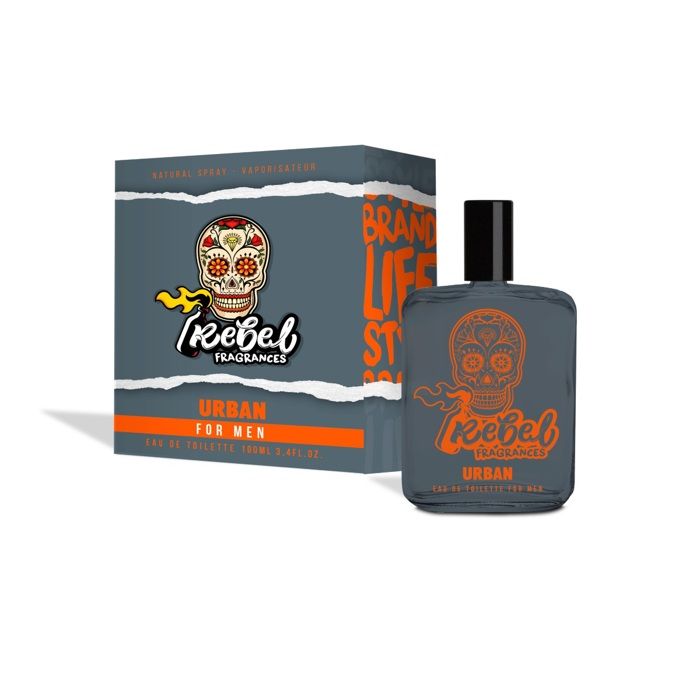 Eau de toilette - REBELLE - Urbain - 100ml - Mixte - Boisé