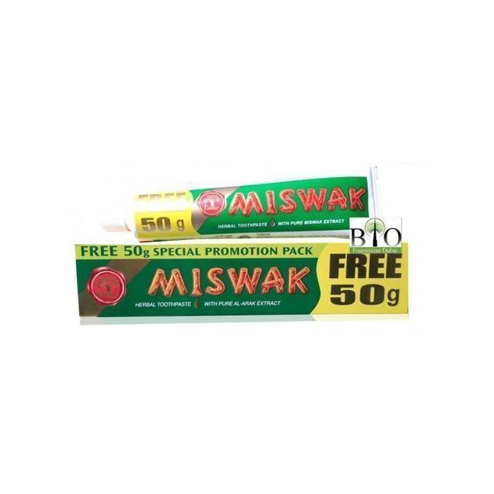 Dabur Dentifrice MISWAK ORIGINAL Sans Fluorde 120 G + 50G