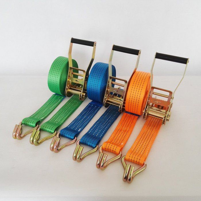 10m attache à cliquet tirer voiture Sangle d'arrimage ceinture dépannage voiture.(Couleur aléatoire)