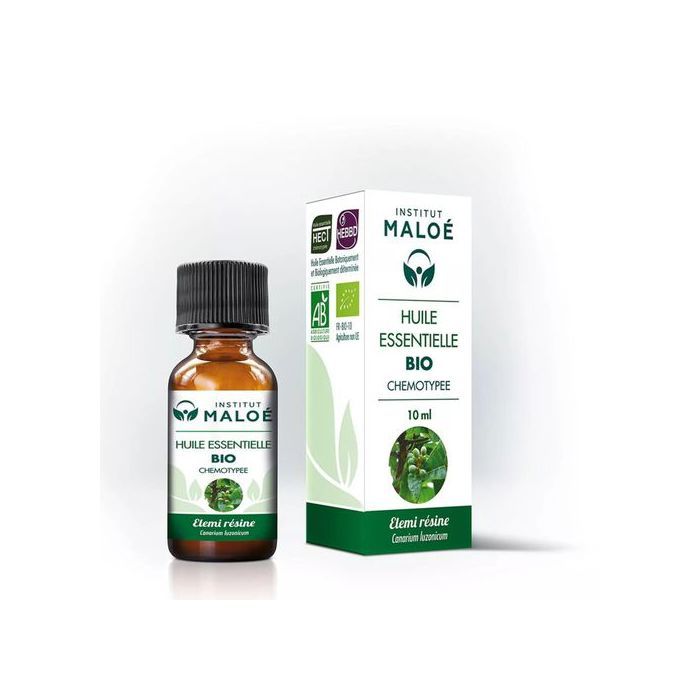 Institut Maloé Huile essentielle d'Élémi résine bio 10 ml - Made in France