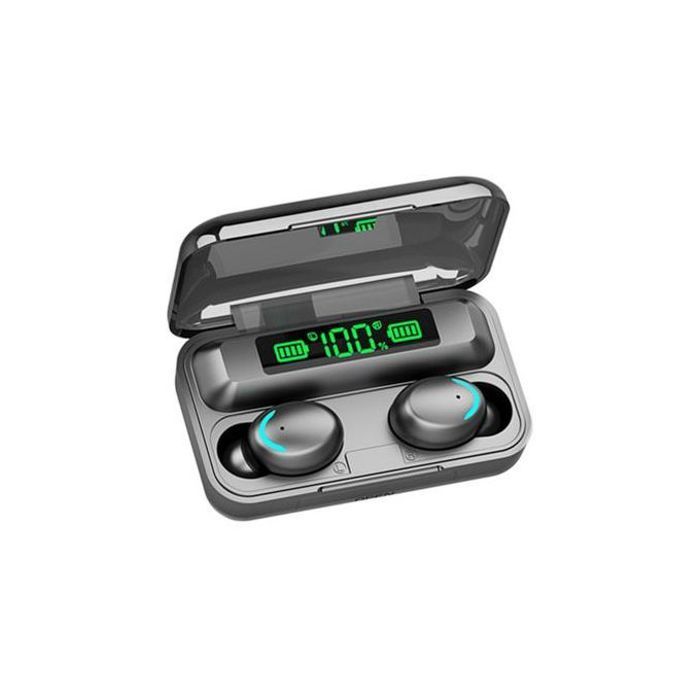 Écouteurs sans fil - TWS - F9-5 - Bluetooth - Intra-auriculaire - Power bank intégré