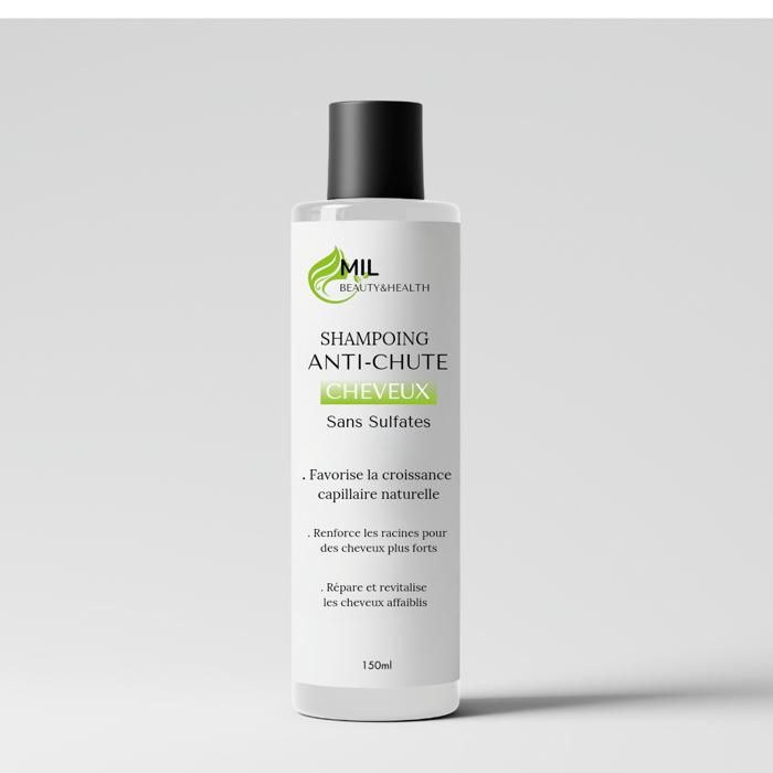 SHAMPOING Anti-Chute Cheveux Renforce les racines pour des cheveux plus forts
