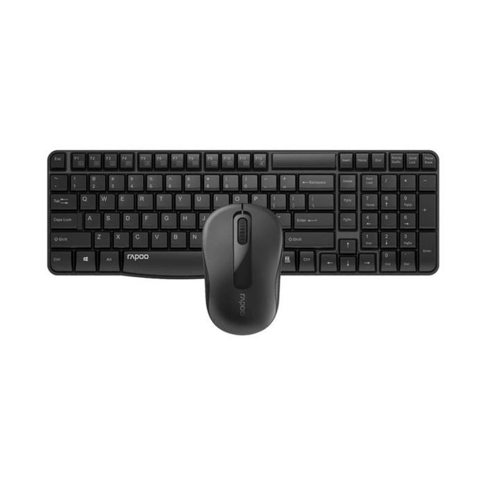 PACK CLV+SOURIS SS FIL X1800S SILENT RAPOO