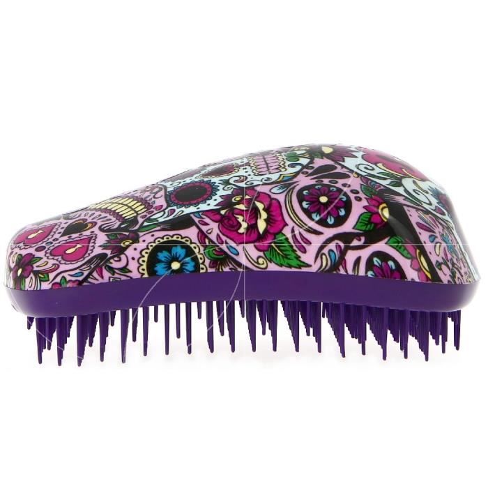 Brosse à cheveux - DESSATA - Grand modèle Mexicana - Ergonomique - Multicolore - Démêlante