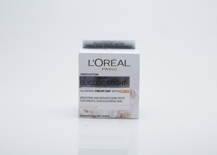 Crème de jour - L'OREAL - Glycolic-Bright - 50ml - SPF17 - Éclaircissant