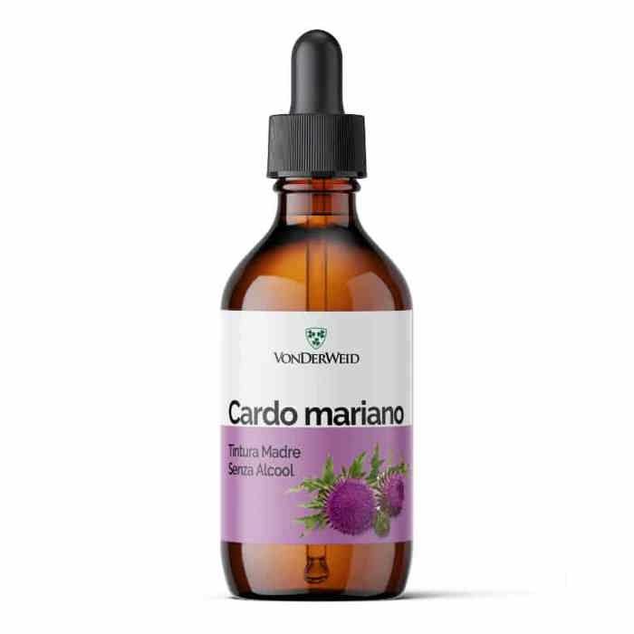 Chardon-Marie Teinture Mère Sans Alcool 100 ml - Extrait glycérique de chardon-Marie - Made in Italy