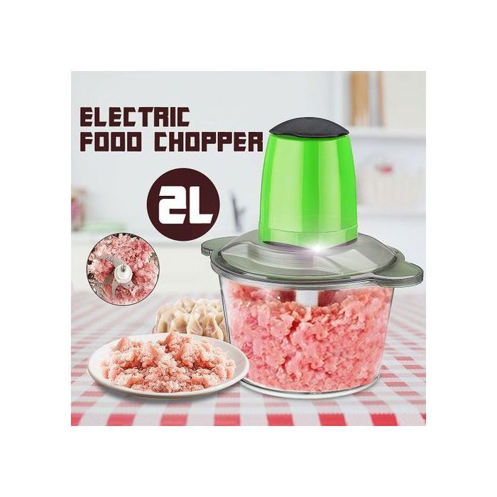 Hachoir Électrique Multifonction avec 4 Lames - 2L