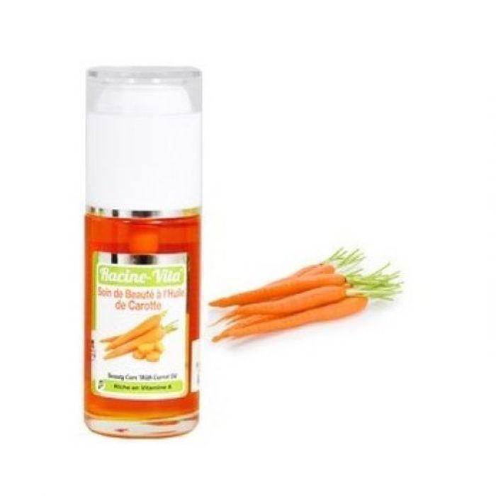 Huile de Carotte - ROSAVIE - 50 ml - Hydratante - Anti-frisottis - Tous types de cheveux