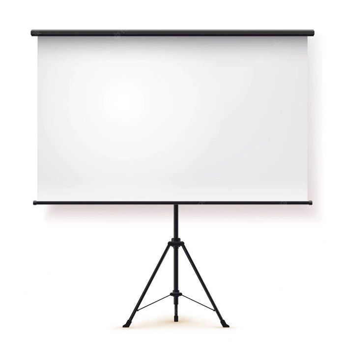 ECRAN DE PROJECTION NWC AVEC TREPIED 2M*2M