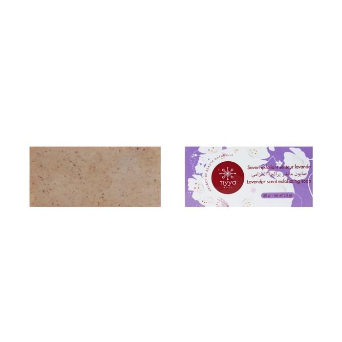 Savon exfolian lavande - 80 gr - Tiyya