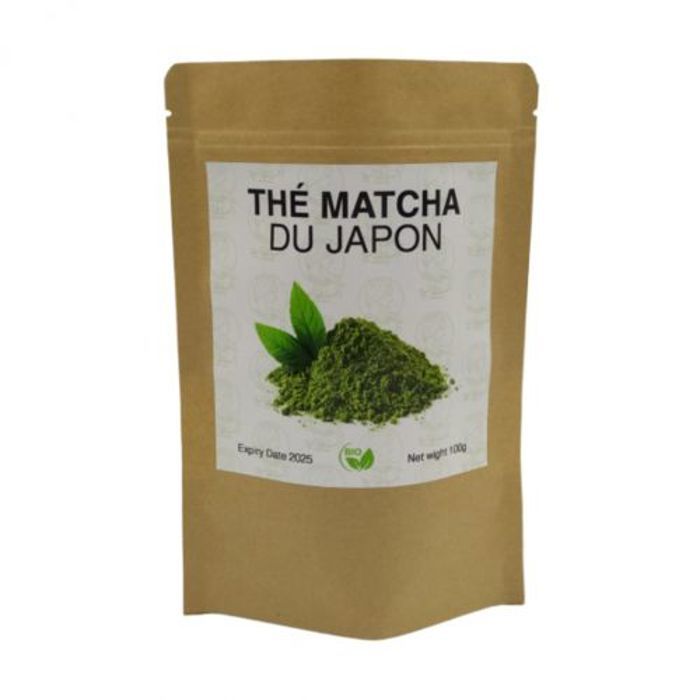 THÉ MATCHA BIO DU JAPON. MINCEUR, DETOX, ANTIOXYDANT, CONCENTRATION 100g