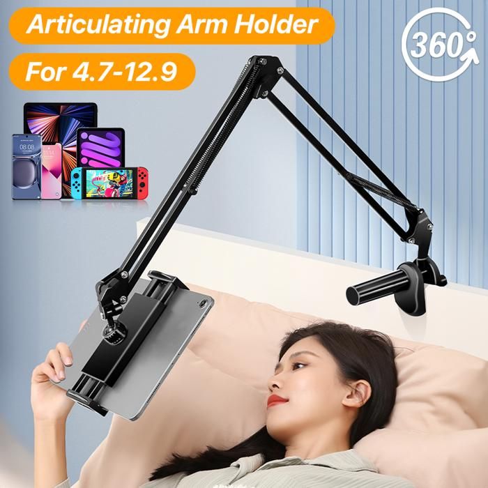 Support bras de téléphone et tablette sur une pérche flexible - stand