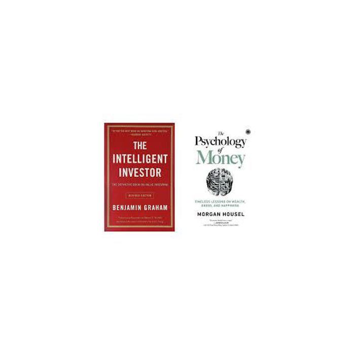 Ouri shop Coffret de 2 Livres ( L'Investisseur Intelligent + La Psychologie de l'Argent )