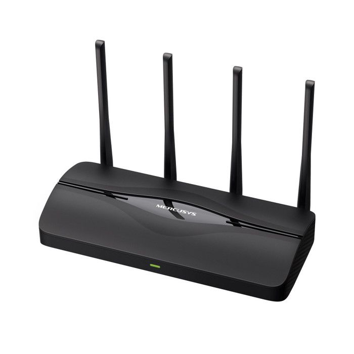 Mercusys MR27BE Router Wi-Fi 7 Dual-band 3600 Mbit/s 4 portar 2.5 Gigabit svart