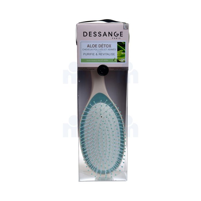 Brosse aloe détox pour cheveux pollués et abîmés - DESSANGE