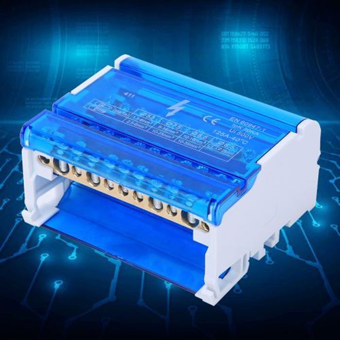 Bornier de raccordement, ouvert TTD-6 4*15