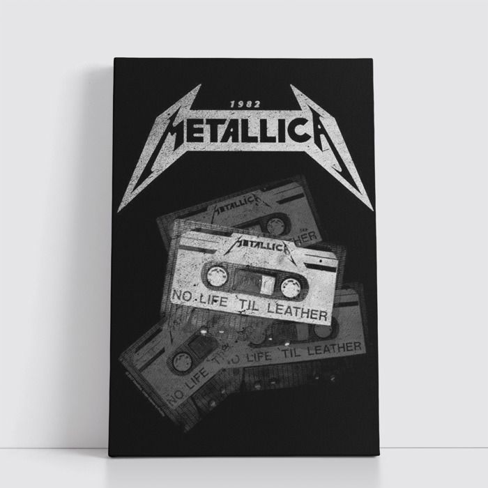 Tableau Rock sur Toile – Affiche Murale 25x40 cm Groupes de Rock Légendaires et Modernes 268