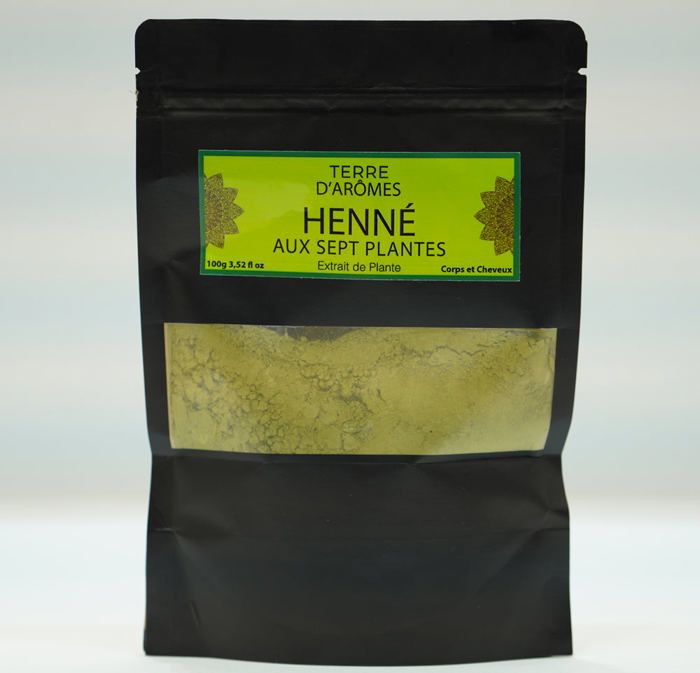TERRE D'AROMES HENNE AUX SEPT PLANTES 100g