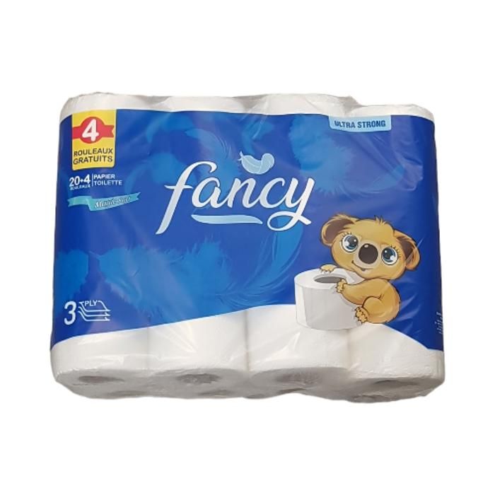 papier hygiénique FANCY 24- 3PLIS