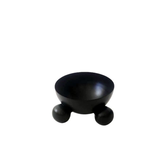 Coupe - Métal - 2185-1 - 11 cm - Noir - Résistante aux taches