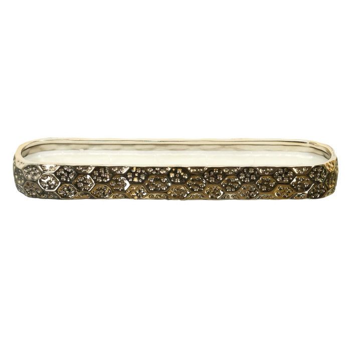 Bougie Parfumée en Céramique "6 Mèches" 39cm Or