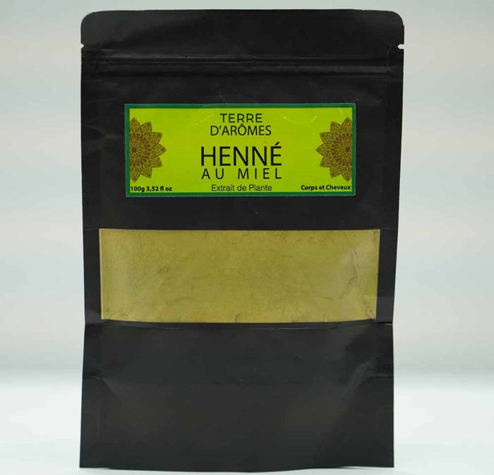 TERRE D'AROMES HENNE AU MIEL 100g