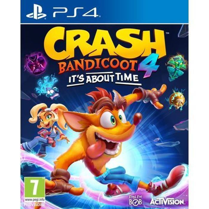 Jeu vidéo - Activision - Crash Bandicoot 4 - Multicolore - Multi-plateforme - Aventure