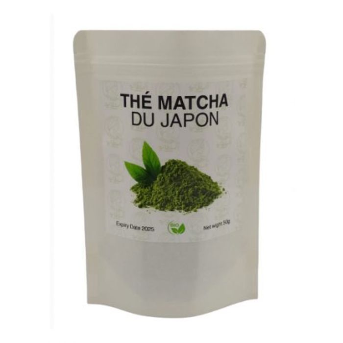 THÉ MATCHA BIO DU JAPON. MINCEUR, DETOX, ANTIOXYDANT,  50g