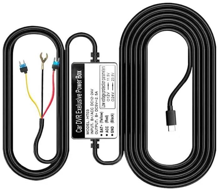 Hardwire Kit Type C Pour Dashcam M300S/ M300