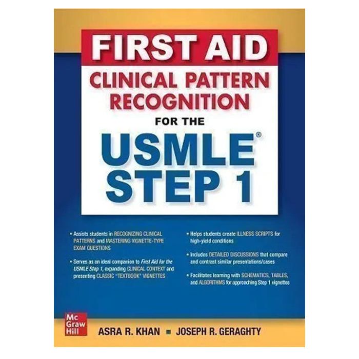 FIRST AID CLINICAL PATTERN RECOGNITION FOR THE USMLE STEP 1