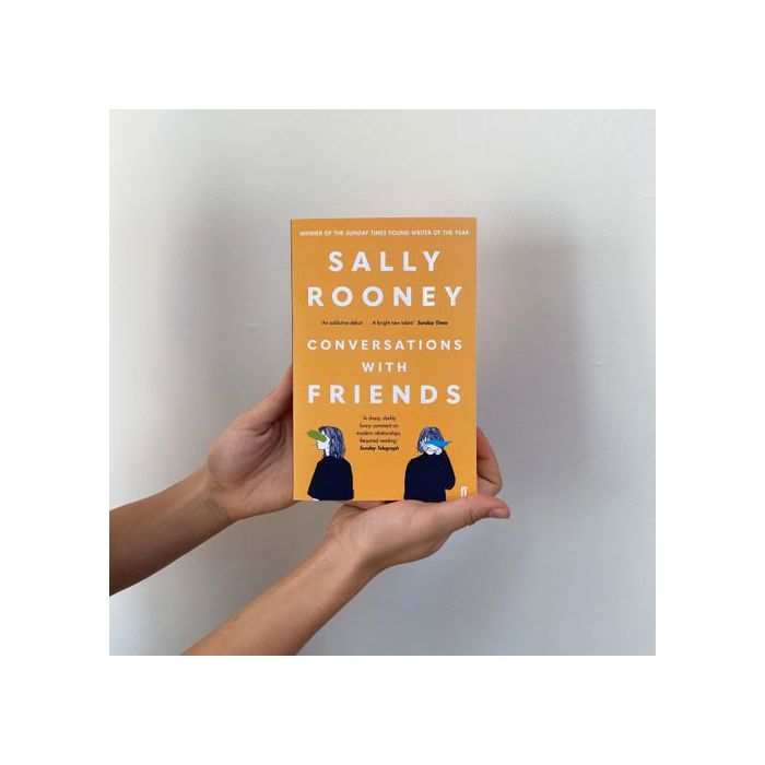 Book Store Conversations with Friends  A Novel by Sally Rooney - Books Club.