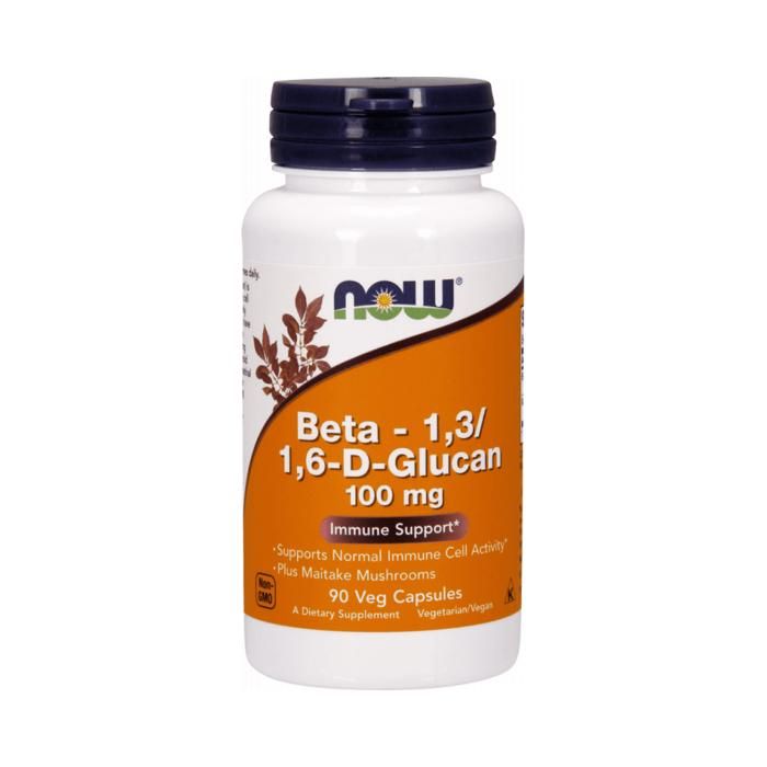 Beta 1,3/1,6- D -G 90 caps Standard Now Foods Pack Nutrition Sportive
