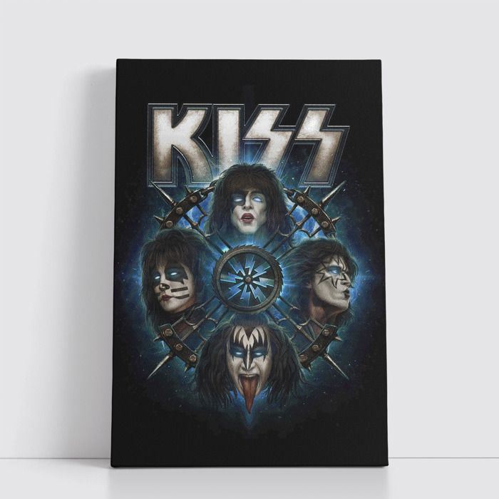 Tableau Rock sur Toile – Affiche Murale 25x40 cm Groupes de Rock Légendaires et Modernes 175