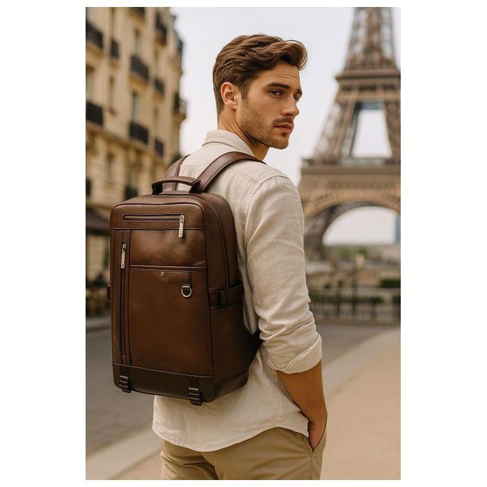Sac à dos ordinateur Sac à dos Sac femme Sac homme  Sac à dos Pc  Sac à dos en cuir Sac à dos voyage 17 pouces