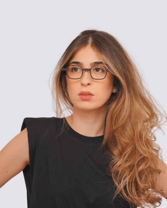 Lunette Optique - LNKO - Motley - Noir - Anti-reflets - Femme