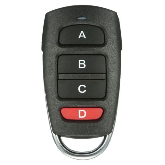 Porte-clés Duplicateur 4 Boutons pour Portail, Garage– Clonage & Programmation Facile.