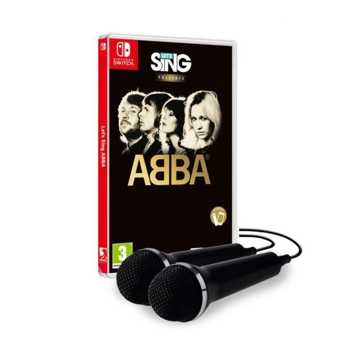 Videospel - KOCH MEDIA - Let's Sing Presents Abba - 2 Mikrofoner - Nintendo Switch - 8 Spelare