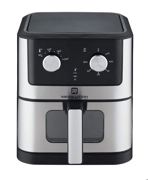 REVOLUTION Air Fryer 8L - Friteuse sans Huile 1800W - 60 Mins - 220-240V - R-AF01