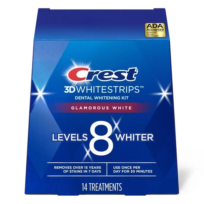 Crest 3D Glamorous White LEVEL 8