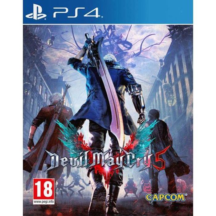 Jeu vidéo - Capcom - Devil May Cry 5 - PS4 - 3 personnages jouables - Beat'em all - RE Engine