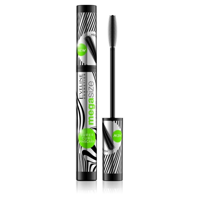 Mascara - Eveline Cosmetics - Allongeant et Recourbant - 10 ml - Noir - Application facile