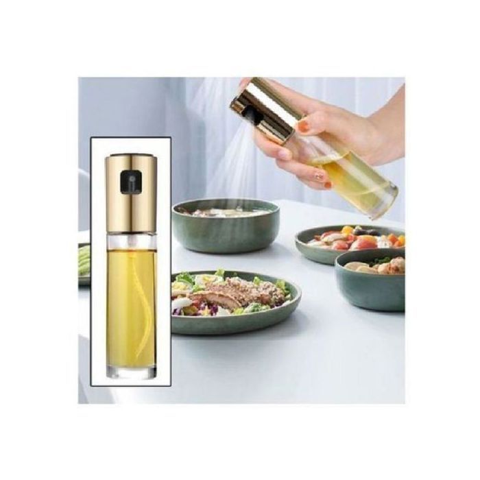 Vaporisateur d'huile de cuisson en verre, distributeur d'huile et vinaigre, 2Pcs
