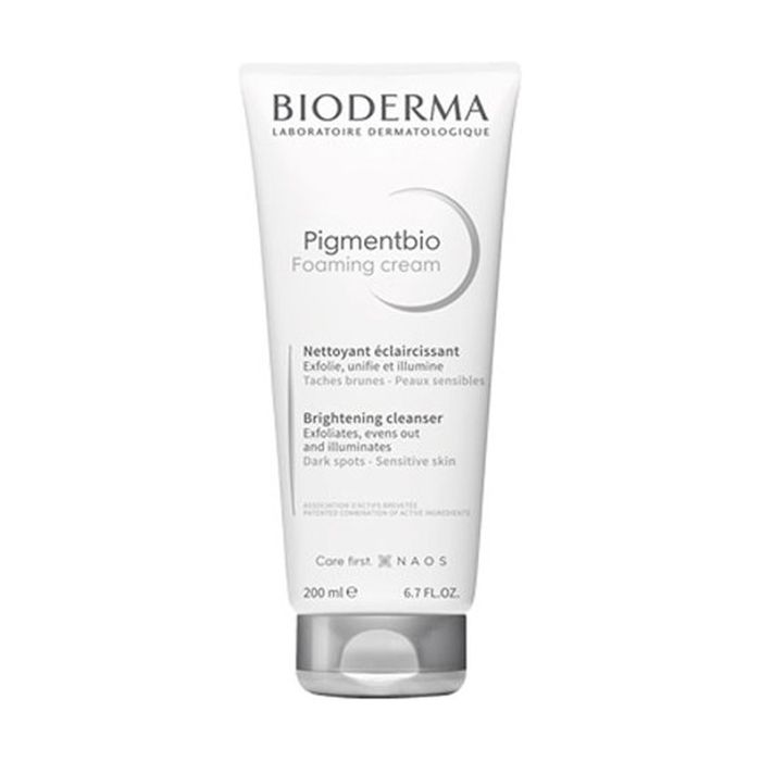 Crème Exfoliante Moussante - BIODERMA - Pigmentbio - 200ml - Pour Femme - Adulte