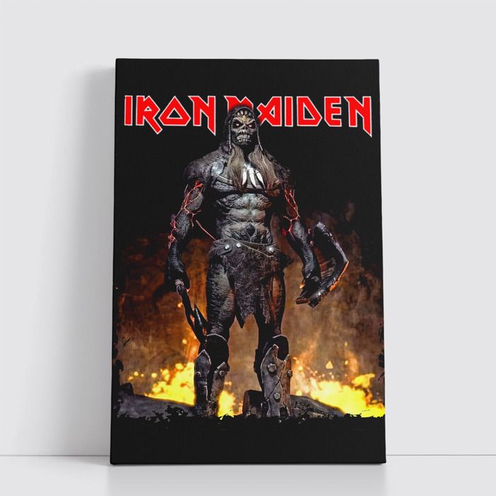 Tableau Rock sur Toile – Affiche Murale 25x40 cm Groupes de Rock Légendaires et Modernes 79