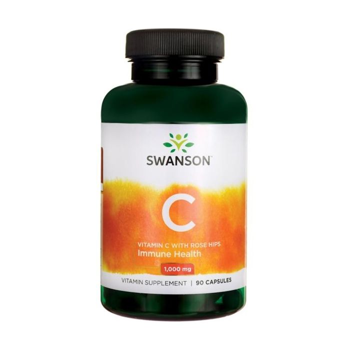 Compléments alimentaires Witamin C 1000 With Rose Hips BI7528 , Swanson,