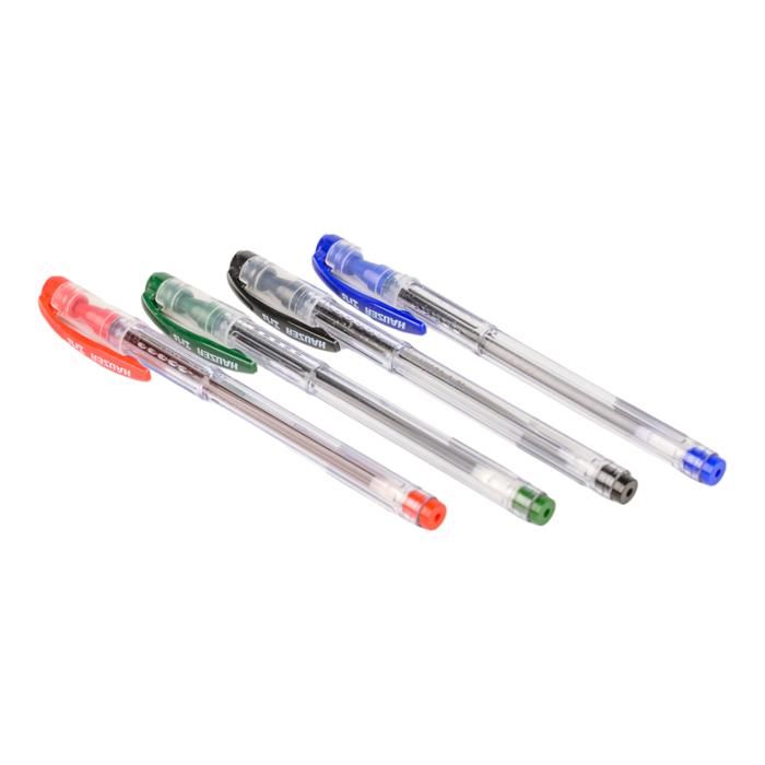BLISTER DE 4STYLOS À BILLE CRISTAL IRIS 4 COULEUR
