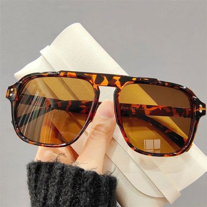 Lunettes de soleil - GENERIC - Classique - Noir - UV400 - Confortable à charnière